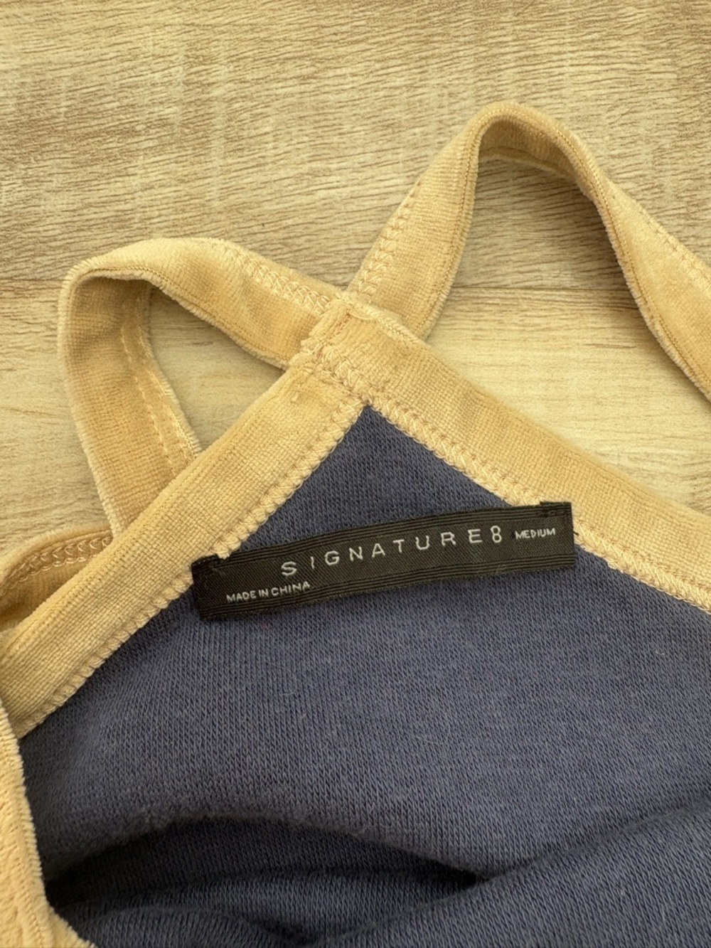 Signature8 Colorblock Matching set in Blue and Tan - Picture 2 of 6
